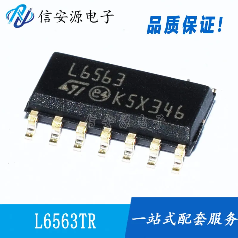 

10pcs 100% orginal new L6563 L6563TR SOP-14 LCD power chip IC