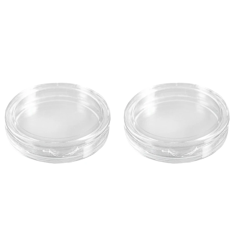 

20 Pcs Transparent Small Plastic Coin Box 18Mm & 23Mm