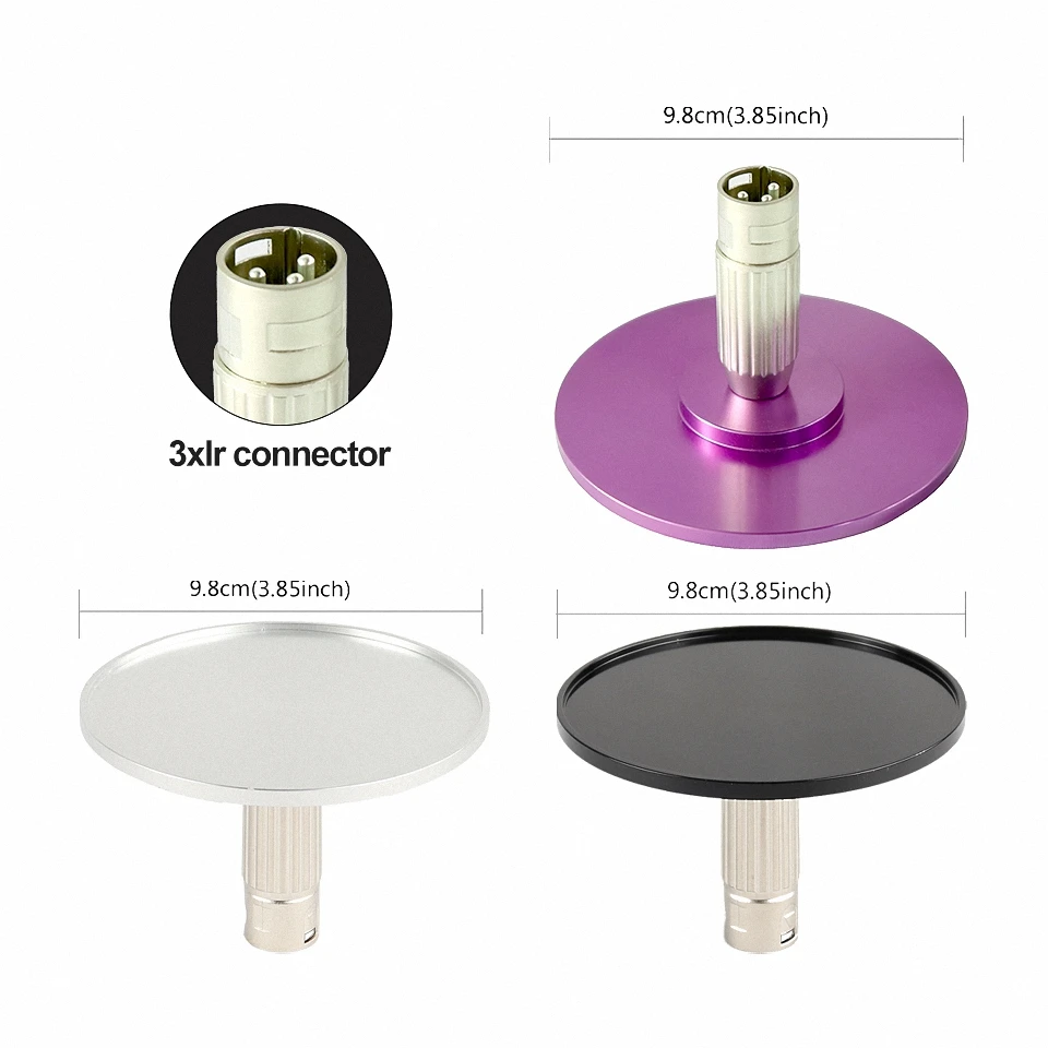 DTSUDU Metal Suction Cup Sex Machine Dildo Sucker 3XLR Vac-U-Lock M10 Love Machine Quick Connector Lock Stop Rotation