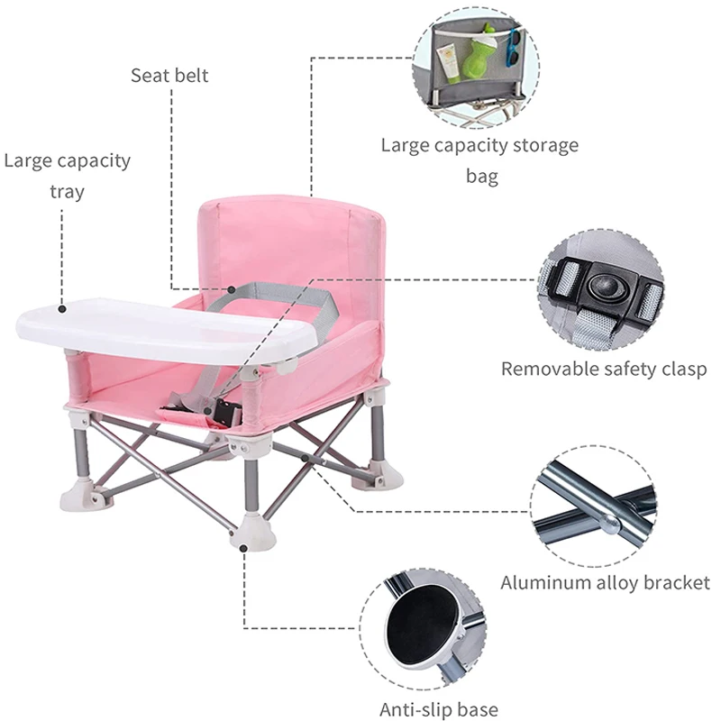 Baby Camping Chair Booster Seat Toddler Camping Chair Camping
