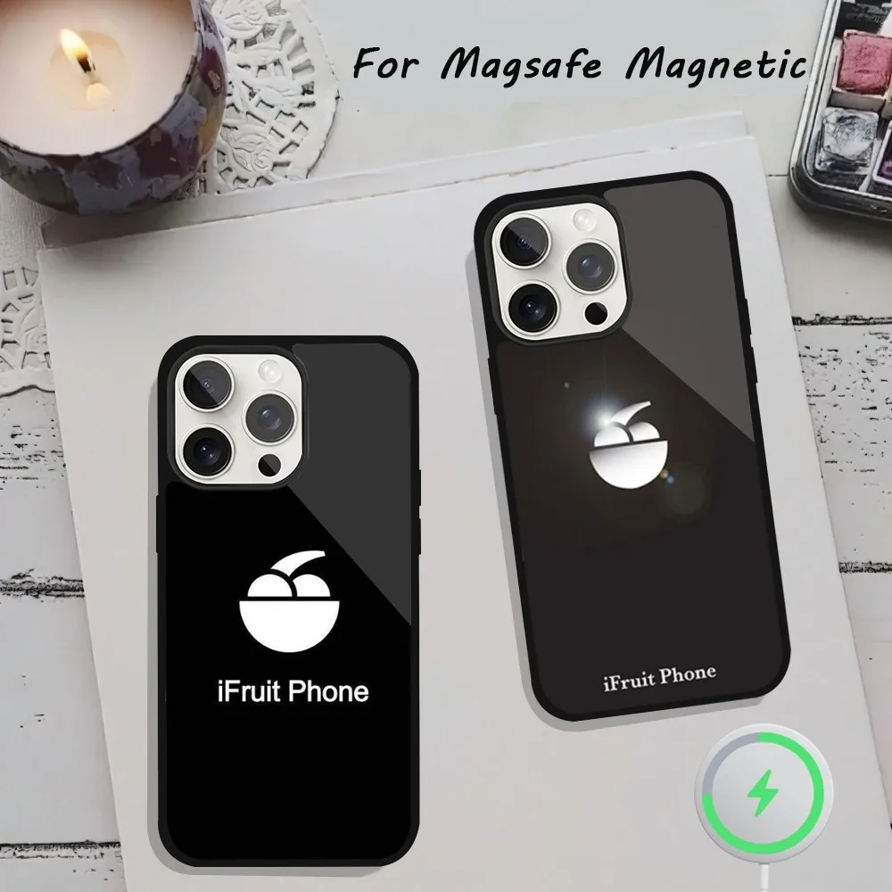 IFruit, чехол для телефона G-GTA 5 для iPhone 15 12 13 14 11 Pro Plus Max Magsafe, Магнитный чехол для беспроводной зарядки
