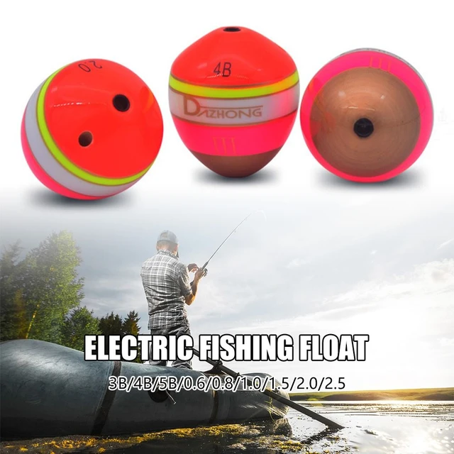 Dual-purpose Rock Fishing Ocean Sea Fishing Fishing Tackle Insertable  luminous stick Buoy Electric Fishing Float