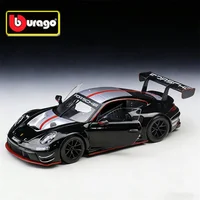 ⁦مجسم سيارة سباق بورش 911 GT3 R معدني | Porsche 911 GT3 R Diecast Racing Car Model⁩ - الصورة ⁦2⁩