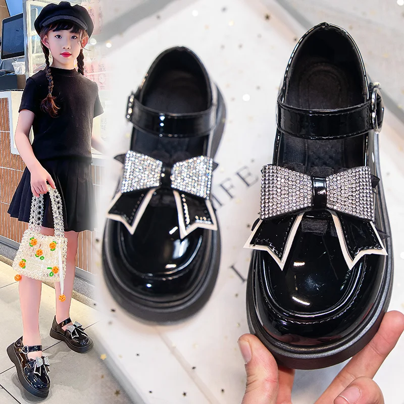 TDEOK Baby Lederschuhe Mädchen - Weiche Ballerinas Für Hochzeit & Party