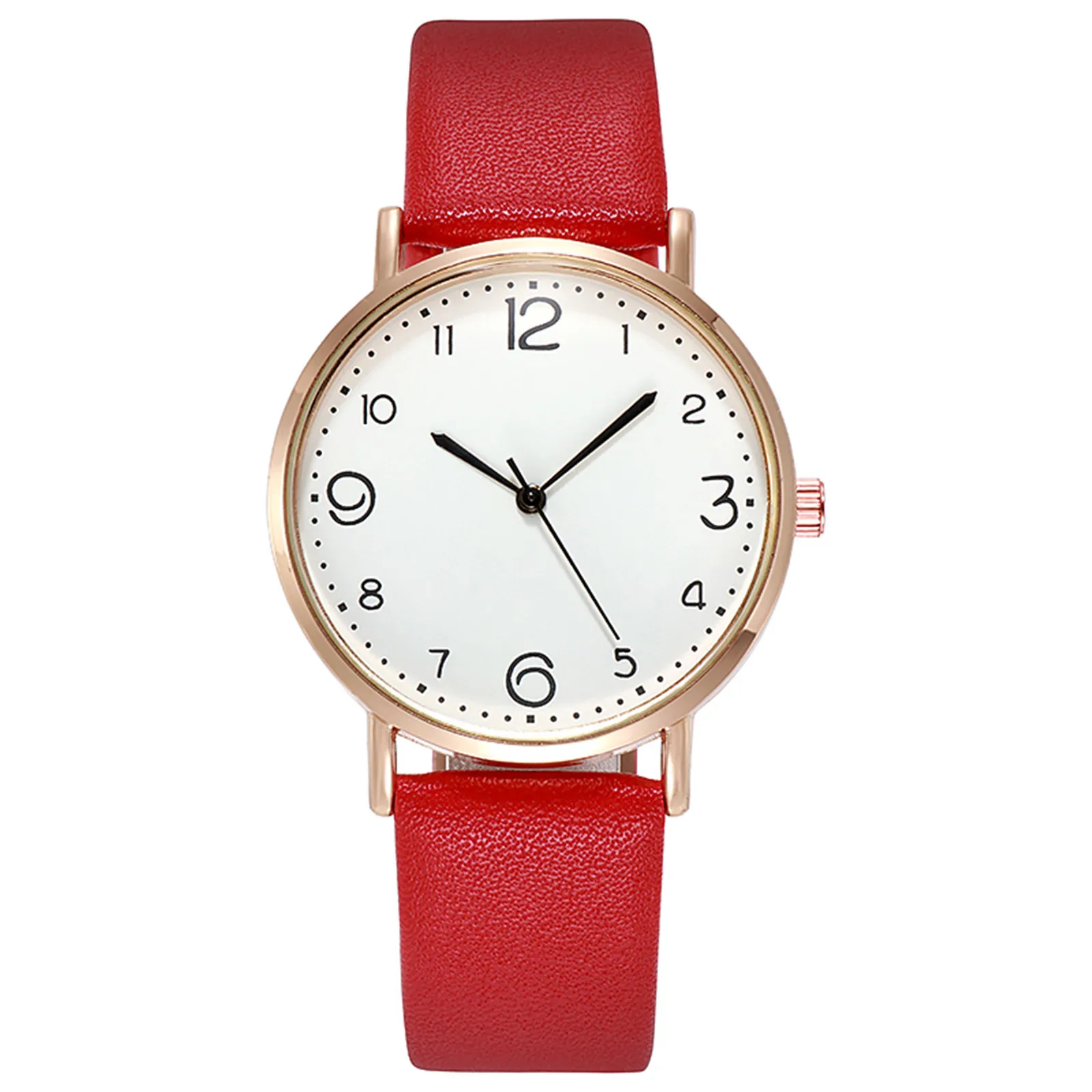 

European And American Fashion Trendy Minimalist Elegant Women'S Watches Simple Arabic Numeral Scale For Women'S Quartz Watches