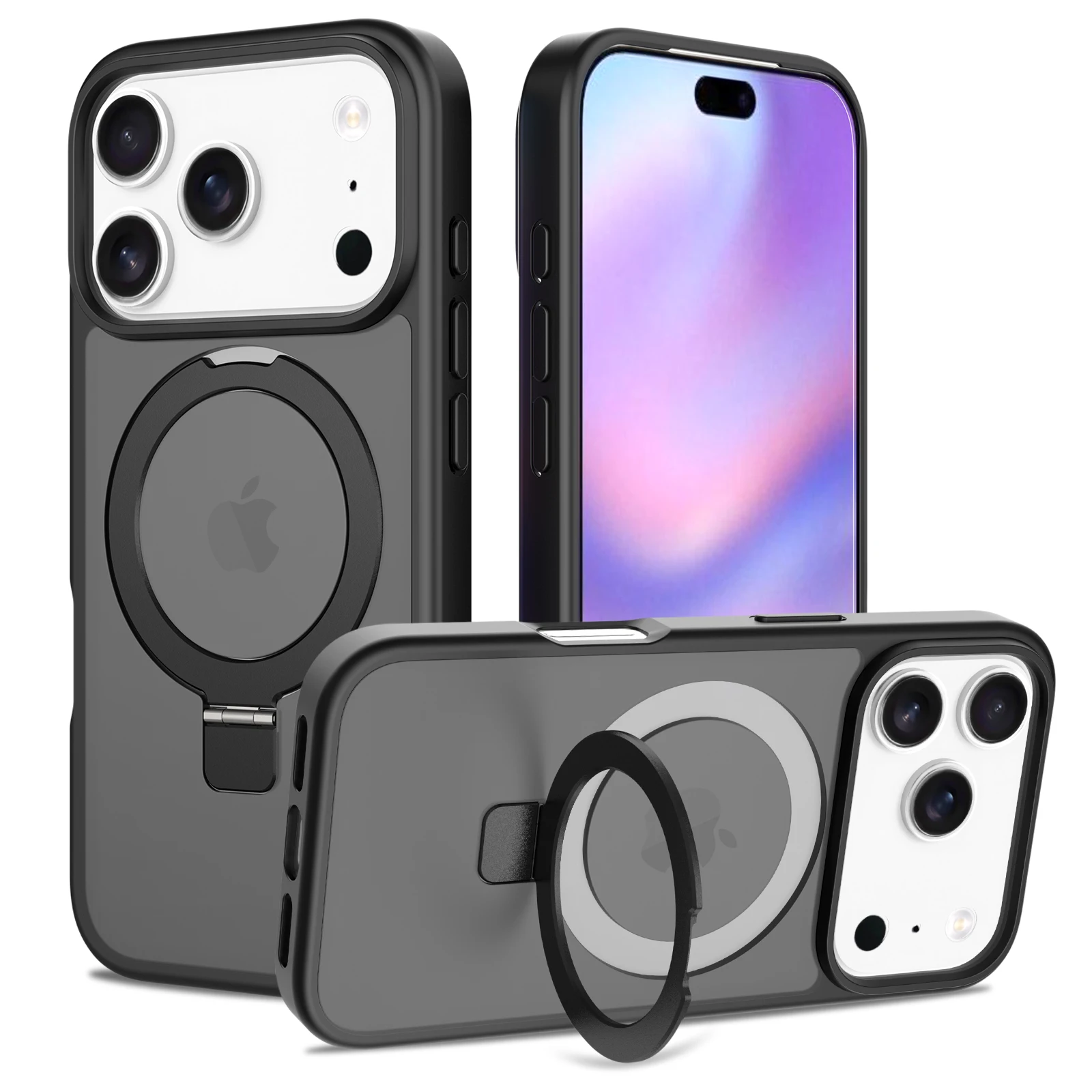 Magnetic Matte Stand Holder Case - Premium Phone Cover & Accessories