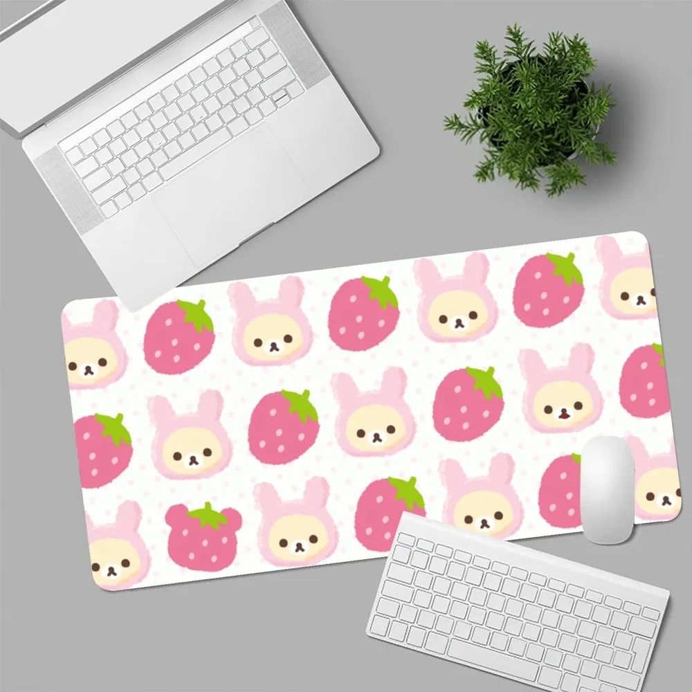 Japão San-x Rilakkuma Bonito Mousepad para Computador e Laptop Gamer Pad pc Gaming Accessories Desk Mats - Imagem 4