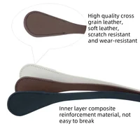 New Tanqu long short obag Slim pu leather Handles for O bag shoulder hand hold straps accessories 2
