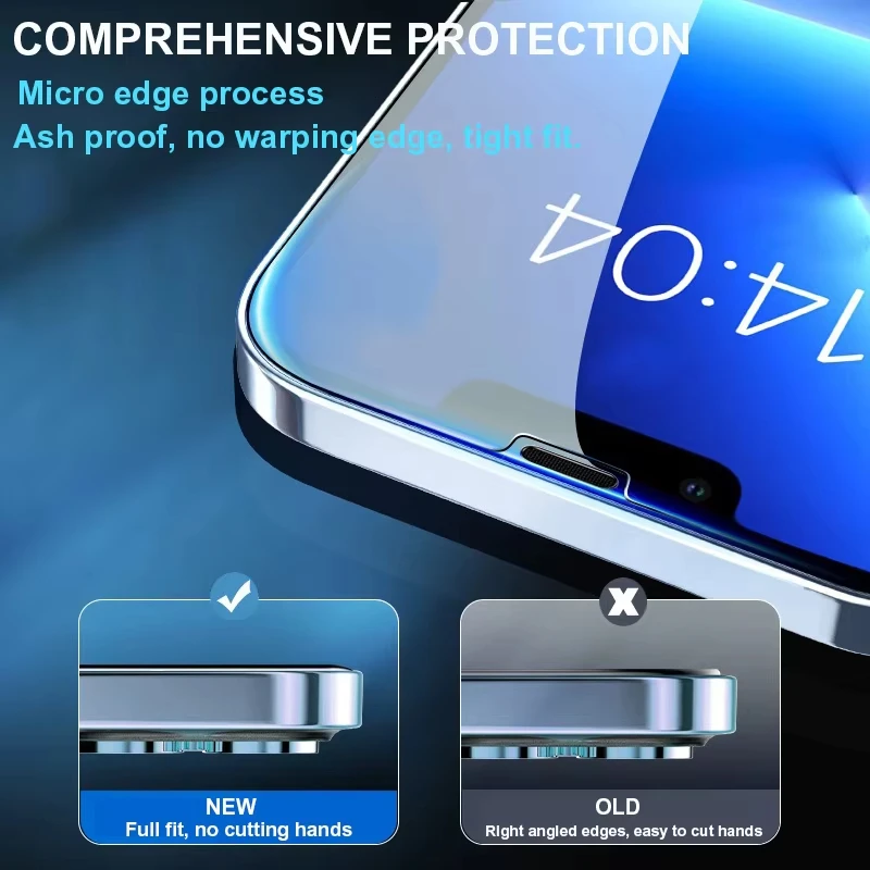 Premium Tempered Glass Screen Protector Pack - Enhanced Durability and Clarity