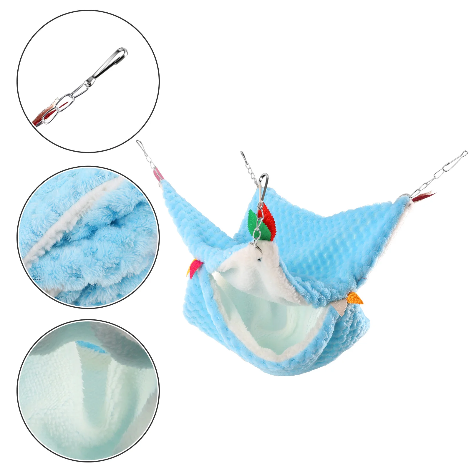 

Sleep Bag Hamster Hammock Guinea Bed Pet Supplies Small Animal Chinchilla Plush