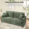 70in Green Sofa, Couches for Living Room 21in Extra Deep Seats, Comfy Corduroy Sofas for Living Room Bedroom Children's Sofas 3
