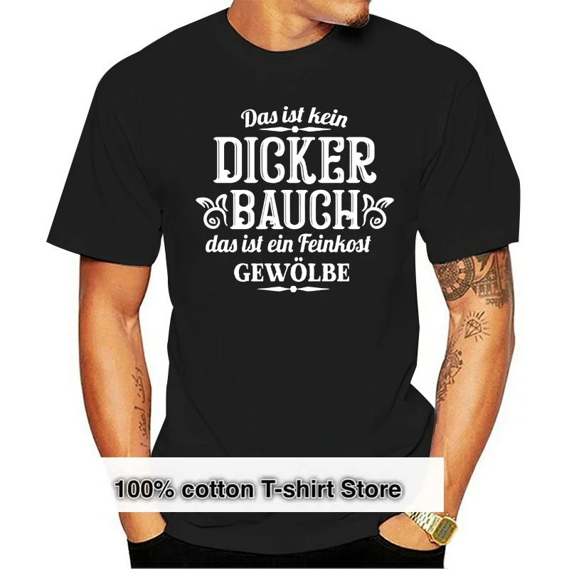 Das Ist Kein Dicker Bauch T-Shirt Diat Schokolade Geniesser Essen Feinkost