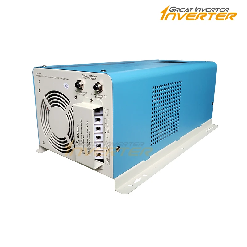 

5KW CPU Off grid Inverter for solar panle or Battery Discharge 5000W Pure Sine Wave Inverter DC 24V 48V 96V to AC 220V 110V