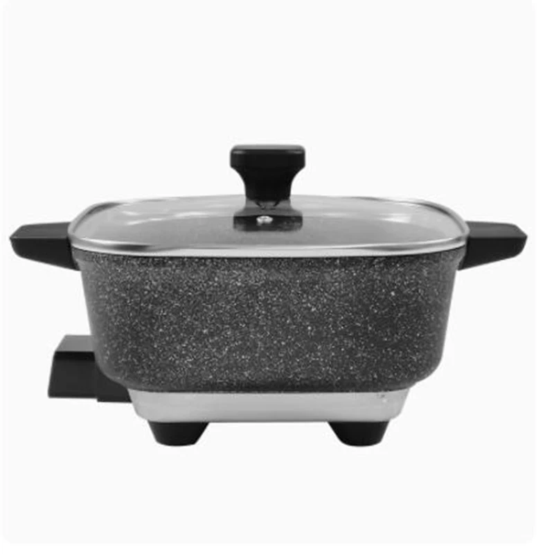 2.5L Electric Hot Pot Multi Cooker Household Maifan Stone Non-stick Electric Cooking Machine Stewing Soup Hotpot Cooker 220V