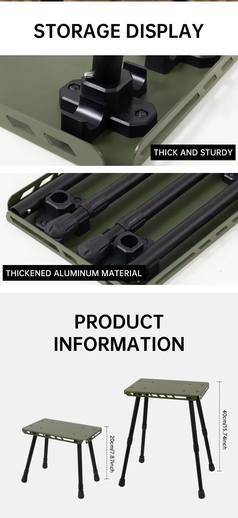 Outdoor Camping Portable Folding Stool Dual-Purpose Small Table With Storage Bag, Ultra Light and Retractable Folding Table 16 Outdoor Camping Portable Folding Stool Dual-Purpose Small Table With Storage Bag, Ultra Light and Retractable Folding Table 7