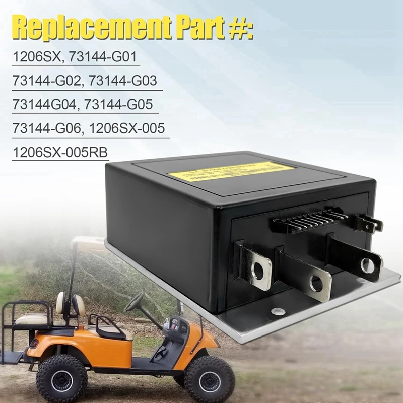 

Контроллер скорости AU05 -36 в 300 а 1206SX-4301 для EZGO DCS Golf Cart серии 1206-SX 73144G06 73144-G06