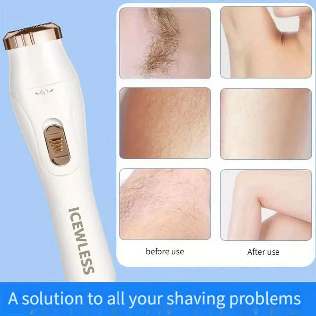 Electric Hair Trimmers for Women Waterproof Razor Painless Private Body Hair Removal Device shaver Bikini Arm Leg Face Shaving 6