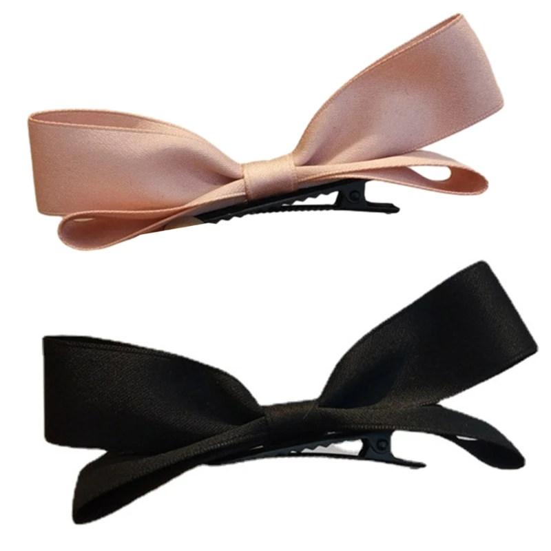 

Sweet Girls Hair Clip Fairy 3D Bow Style Ribbon Balletcore Clips for Lady 28TF