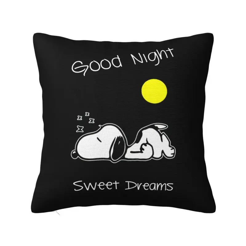 thumbnail image 1 of Funda de almohada personalizada S-Snoopys Funda de cojín de anime Charlie Brown Funda de almohada cuadrada, 1 of 5