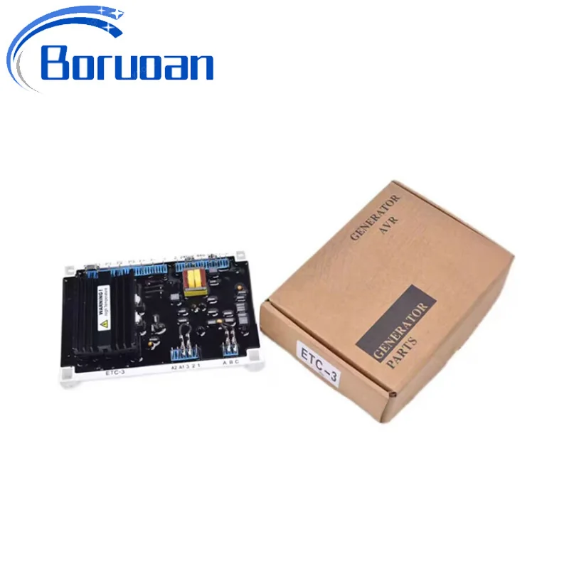발전기 EVOTEC 자동 전압 조정기 발전기 예비 부품용 AVR ETC-1 ETC-2 ETC-3