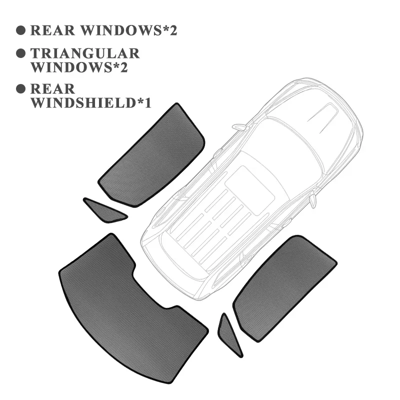 Rear 5pcs