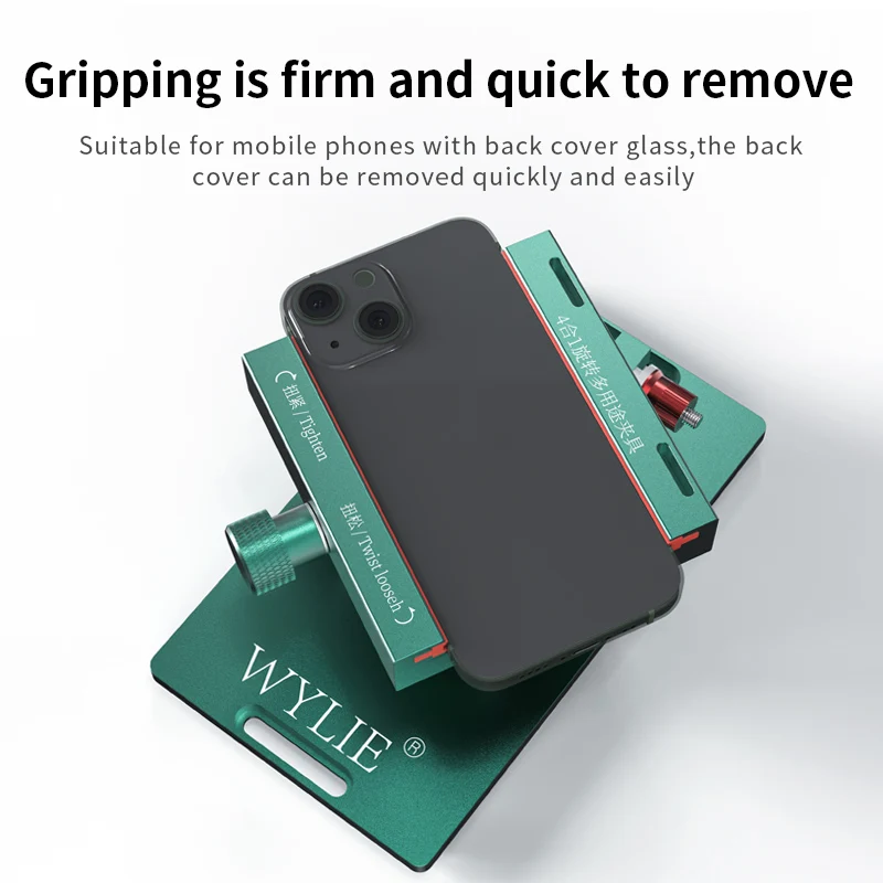 Wylie 4in1 LCD Screen Separator For Mobile Phone Rear Glass Removal Clamp Pressure Maintaining Camera Repair Fixture Clamp Tools
