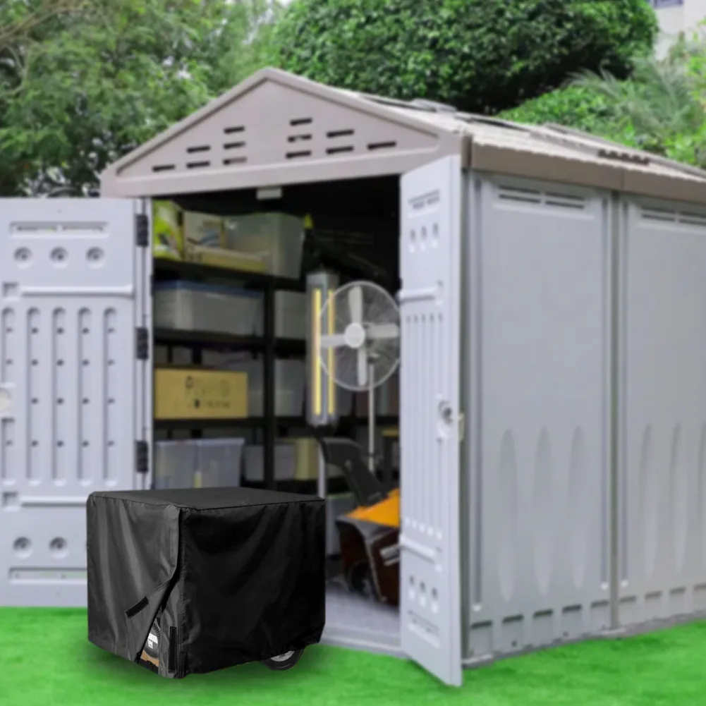 Generator Cover Universal Generator Cover With Storage Bag Thicken 210D Oxford Cloth Generator Cover For Most Generators