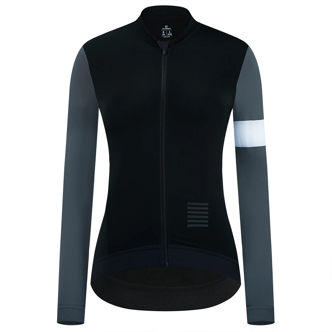 thumbnail image 1 of YKYW Chaqueta polar térmica cortavientos para mujer, maillot de ciclismo de manga larga para equipo profesional, maillot para bicicleta de montaña, ropa para bicicleta, 1 of 5