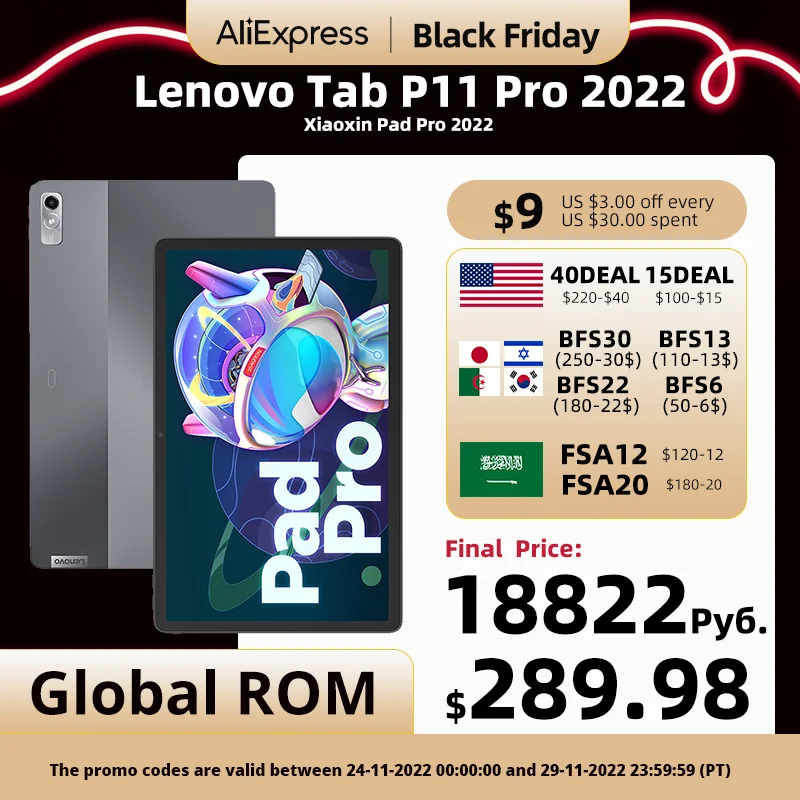  Lenovo Xiaoxin Pad Pro 2022 Tablet 11.2'' OLED 120Hz Screen MediaTek 1300T 13MP Camera 8600mAh Battery Andriod Tablet 