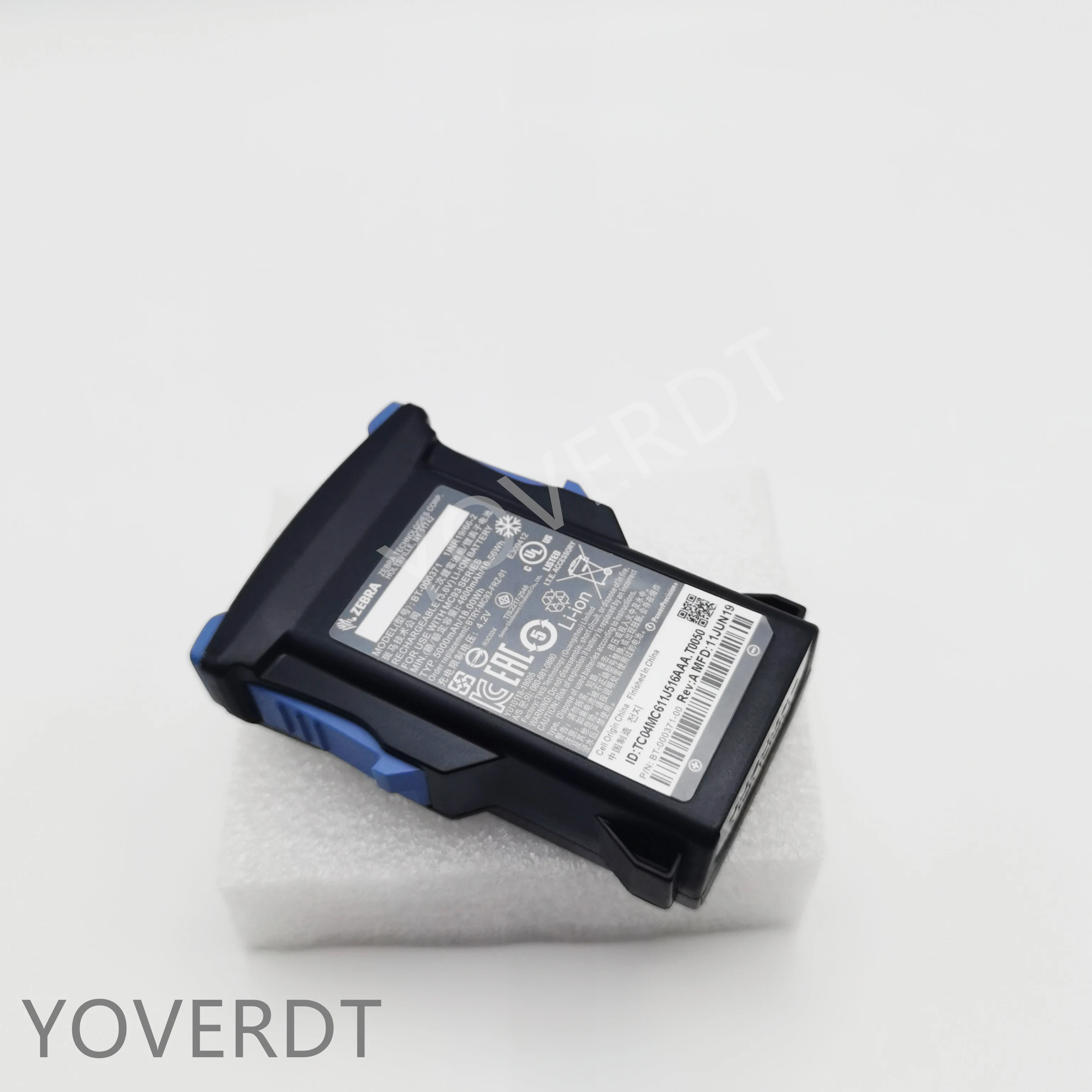 Nuova Batteria Originale 4600Mah Per Zebra Mc9300 Serie Bt000371 P/N:Btry-Mc93-Frz-01 (Speciale Per Conservazione Frigorifera)