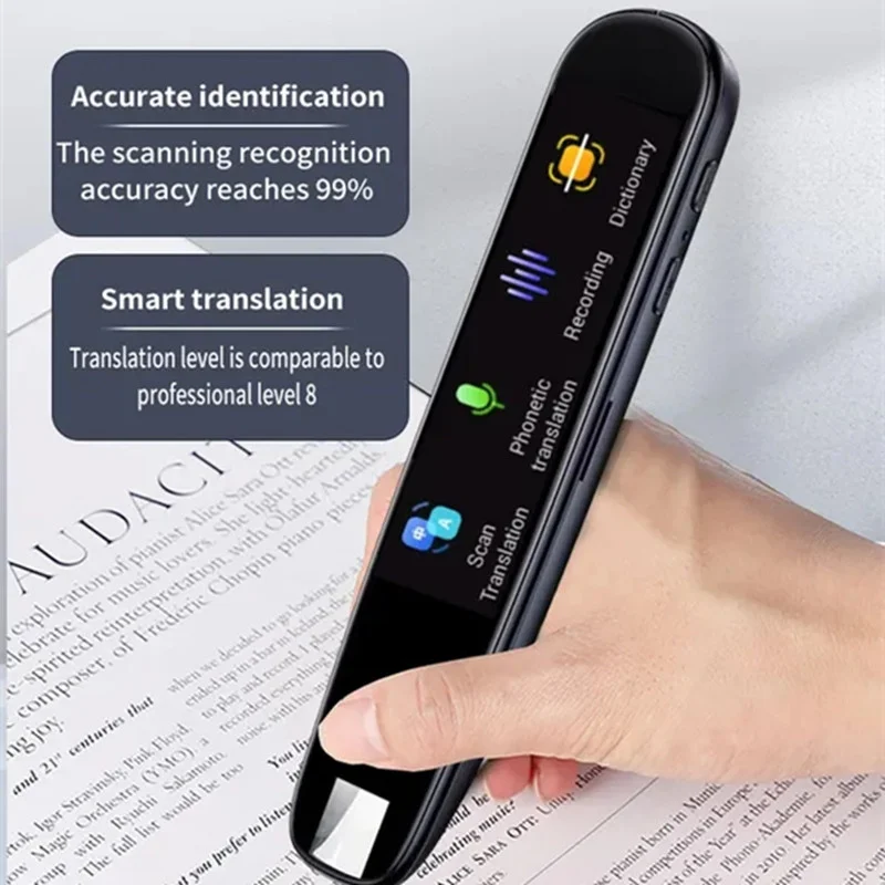 Translation pen voice translator language translator portable scanning reading pen 112 language WiFi mobile smart scanner dictionary business A15S