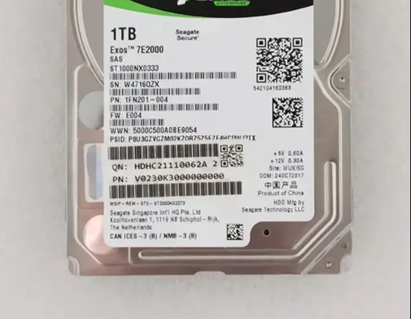 For ST1000NX0333 1T 2 5 inch 7 2K 12GB SAS server hard drive