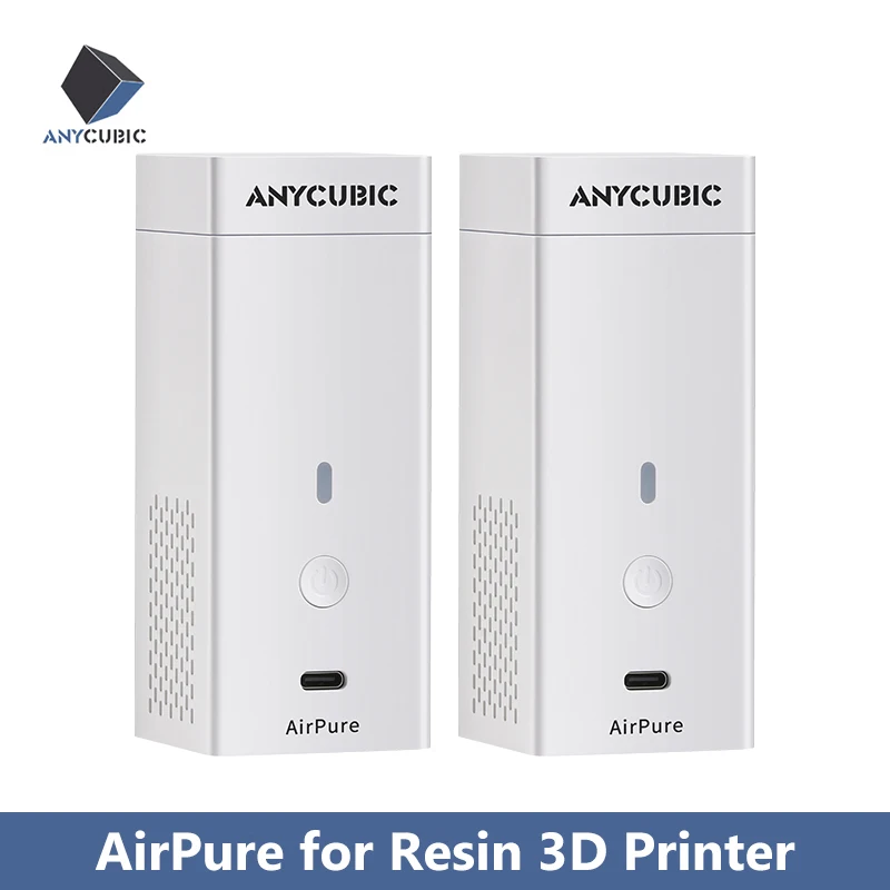 Anycubic-airpure 3d Printer Parts Eficiente Purificação do ar Baixo Ruído Alta Velocidade Ventilador Poderoso para Resina Photon m3