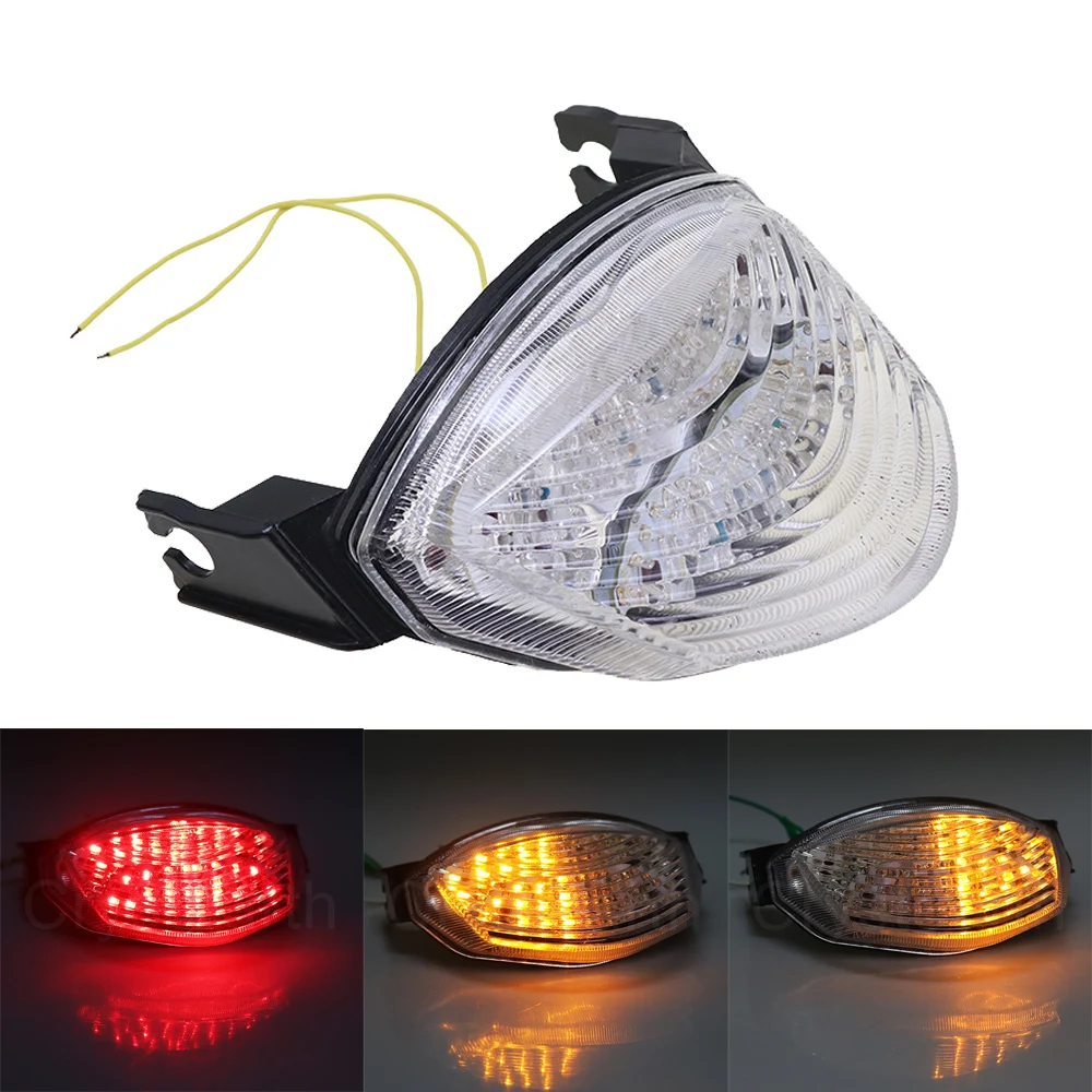 

Motorcycle Rear Tail Light Brake Turn Signal Integrated LED Light For Suzuki GSXR1000 GSX-R1000 2005 2006 K5 K6