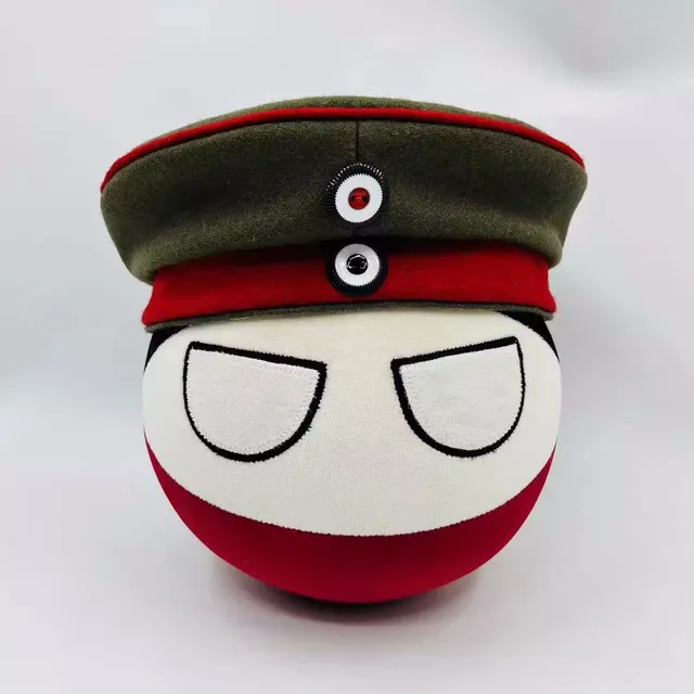 Polandball Plush Doll Toy German Empireball and The Prussian Army