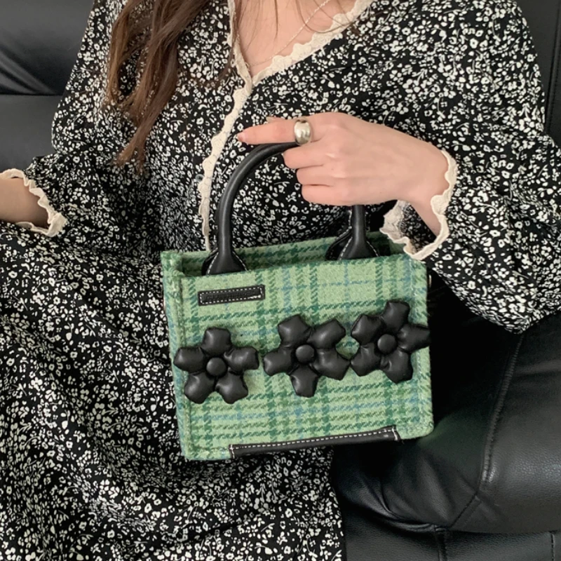 flower messenger bag