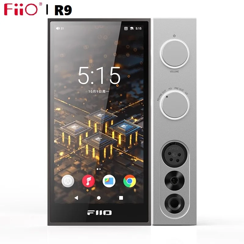 FiiO R9 Flagship Desktop ES9038Pro *2 High-definition Digital Decoding Music Player Headphone Amplifier DAC