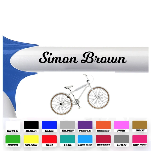 Lot De 50 Autocollants De Vélo En Vinyle Imperméable