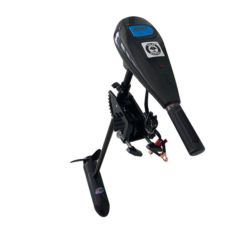 Motore Elettrico Soalr Marine 24V 1200W Per Barca Motore Fuoribordo Per Kayak Motore Elettrico Per Traina In Acqua Salata Montato Su Poppa Di Spinta