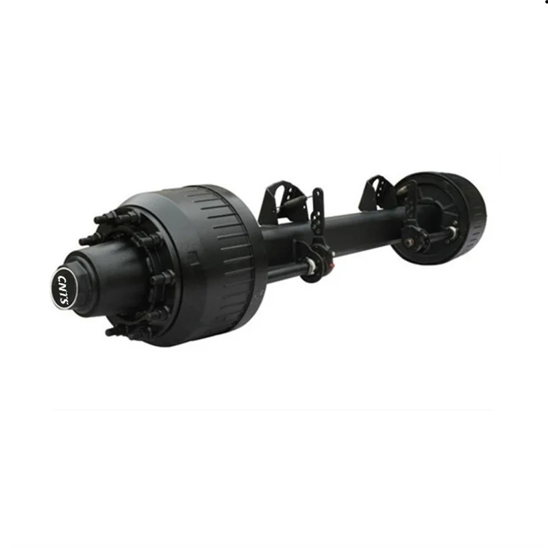 10t 11.5t 13t 16t 20t Twin Tire Disc Brake Shaft Heavy Duty Axle Manufacture Trailer Axle Rear