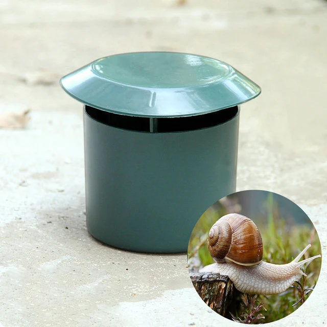Gyep Otthoni Csiga Csapdája Biztonságos Sör Meztelen Slug Környezeti Ökobarát Nincs Vegyi Anyagok Kártevőirtó Fizika Háztartási Kert Kültéri - Image 5