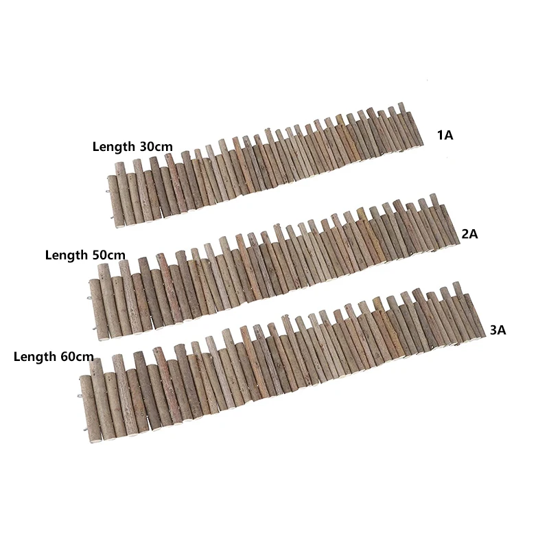 Hamster Wooden Fence Wood Ladder Bridge Toy Hideout Ladder Pet Tooth Cleaning Molar Toys Small Animals Pet Accessories small pet tunnel hamster cage tunnel hamster toy maze small pet molar sticks