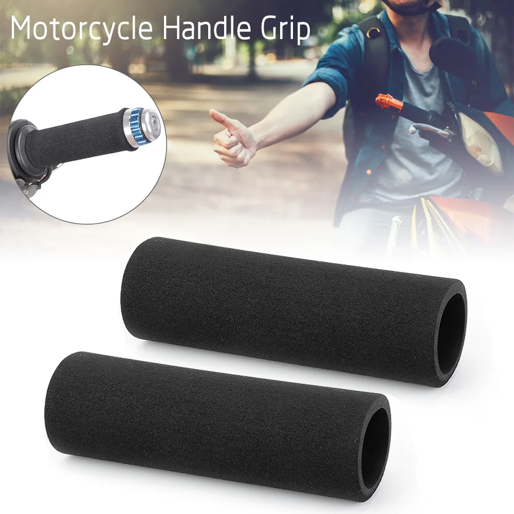 2pcs Motorcycle Handlebar Anti Vibration Comfort Handlebar Grip Sleeve
