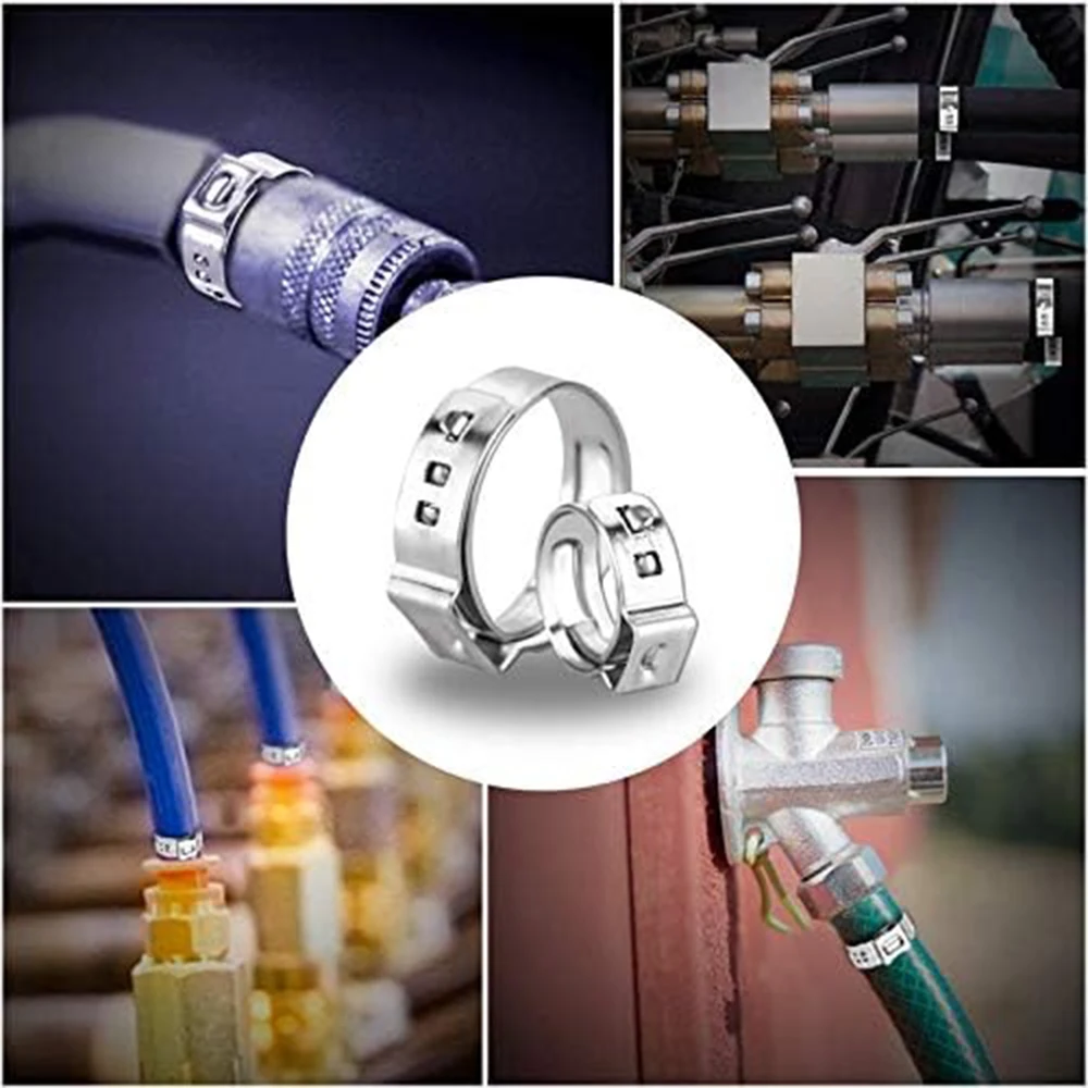 Kit De Colliers De Serrage Pour Tuyau à Oreille Unique, En Acier