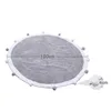 Round Carpets For Living Room Bedroom Cotton Soft Rugs Baby Crawling Mat Fleece Carpet With Ball Decor Kids Room Home Decoration 6