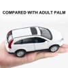 1/32 Honda CRV Toys Car Model Alloy Diecasts Metal Simulation Collection Vehicles With Sound Light Pull Back Boys Toy Kids Gifts 4