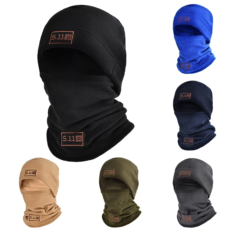 

Balaclava Winter Warm Hat and Scarf Set Motorcycle Face Mask Neck Warmer Outdoor Riding Sport Ski Scarf Hat Set Moto Accessories