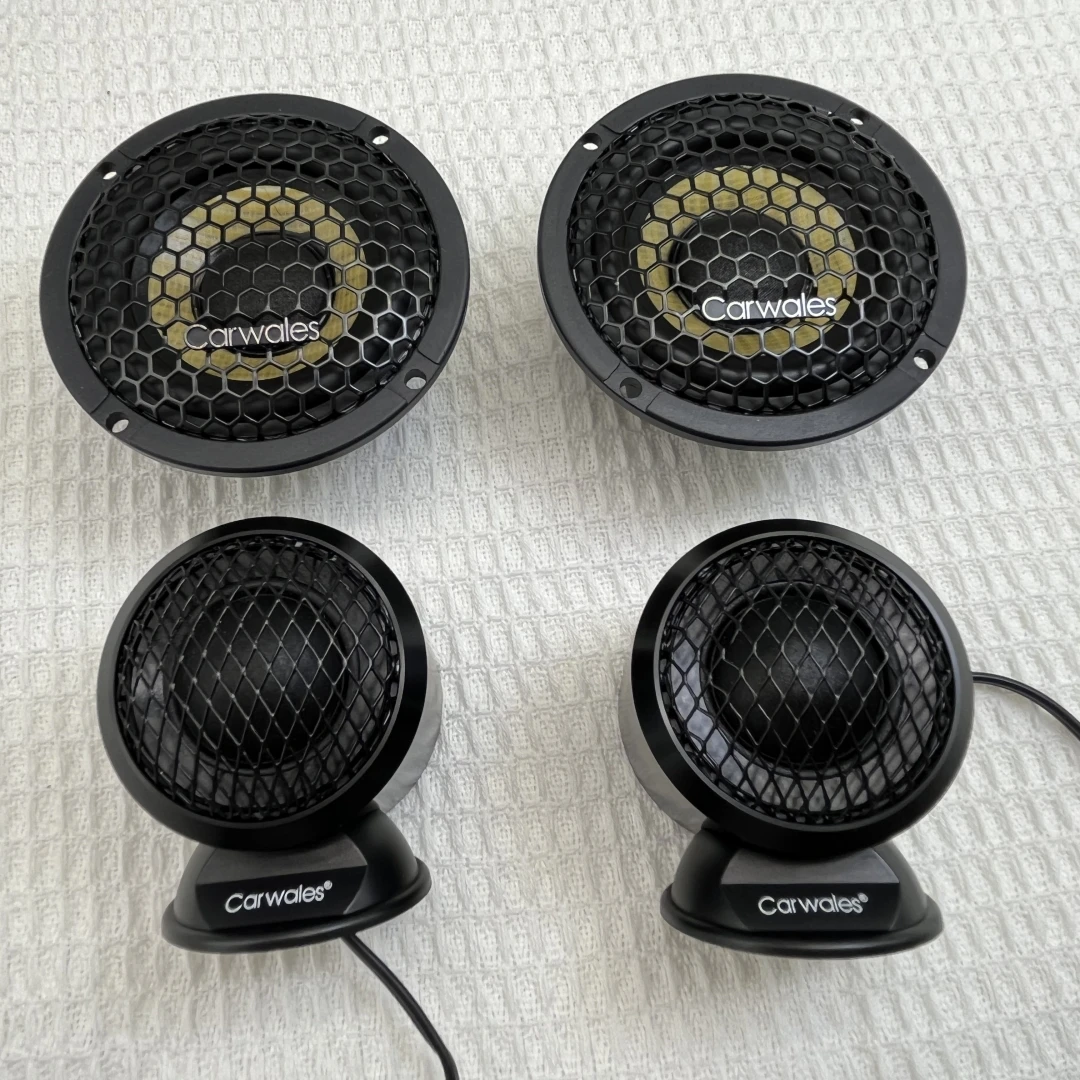 High-end Car Modified Speakers 3-channel Bass Alto Treble Frequency Divider Set Clear and Beautiful Sound Quality.