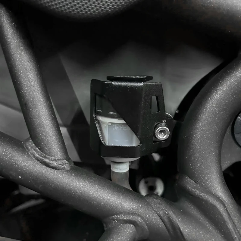 Motorcycle CNC Rear Brake Fluid Reservoir Guard Cover Protector