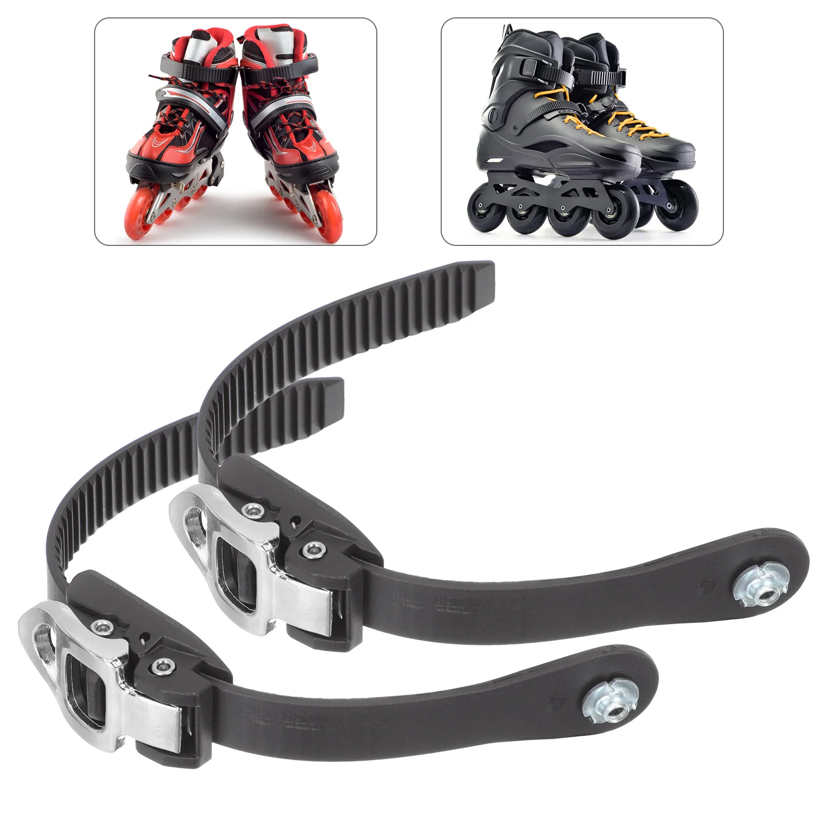 2Pcs Roller Skate Strap Shoes Clasp Roller Skate Buckle Strap Skating
